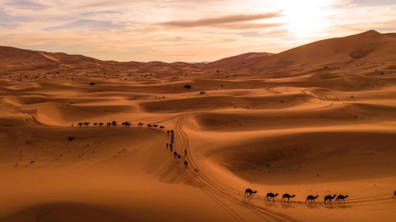 Caravanserai Luxury Desert Tented Camp Merzouga Exterior photo